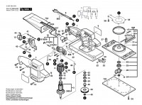 Bosch 0 603 285 603 Pss 28 Ae Orbital Sander 230 V / Eu Spare Parts